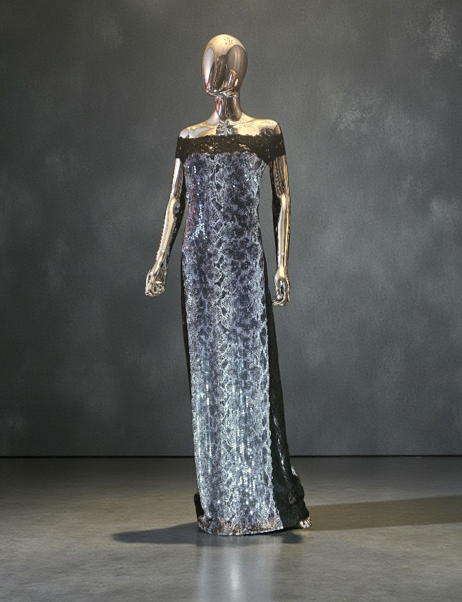 Azzaro evening dress size 42 vintage - L.F Luso