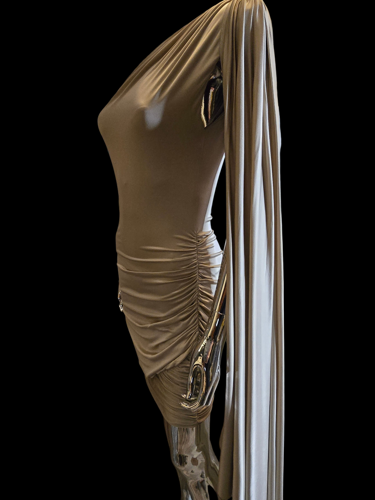 Alexandre Vauthier robe couture beige T38  neuve - L.F Lusso