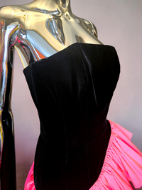 robe de soirée velours Alexandre Vauthier T38 neuve - L.F Lusso