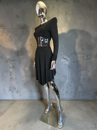 Robe de soirée noire Alexandre Vauthier - L.F Lusso