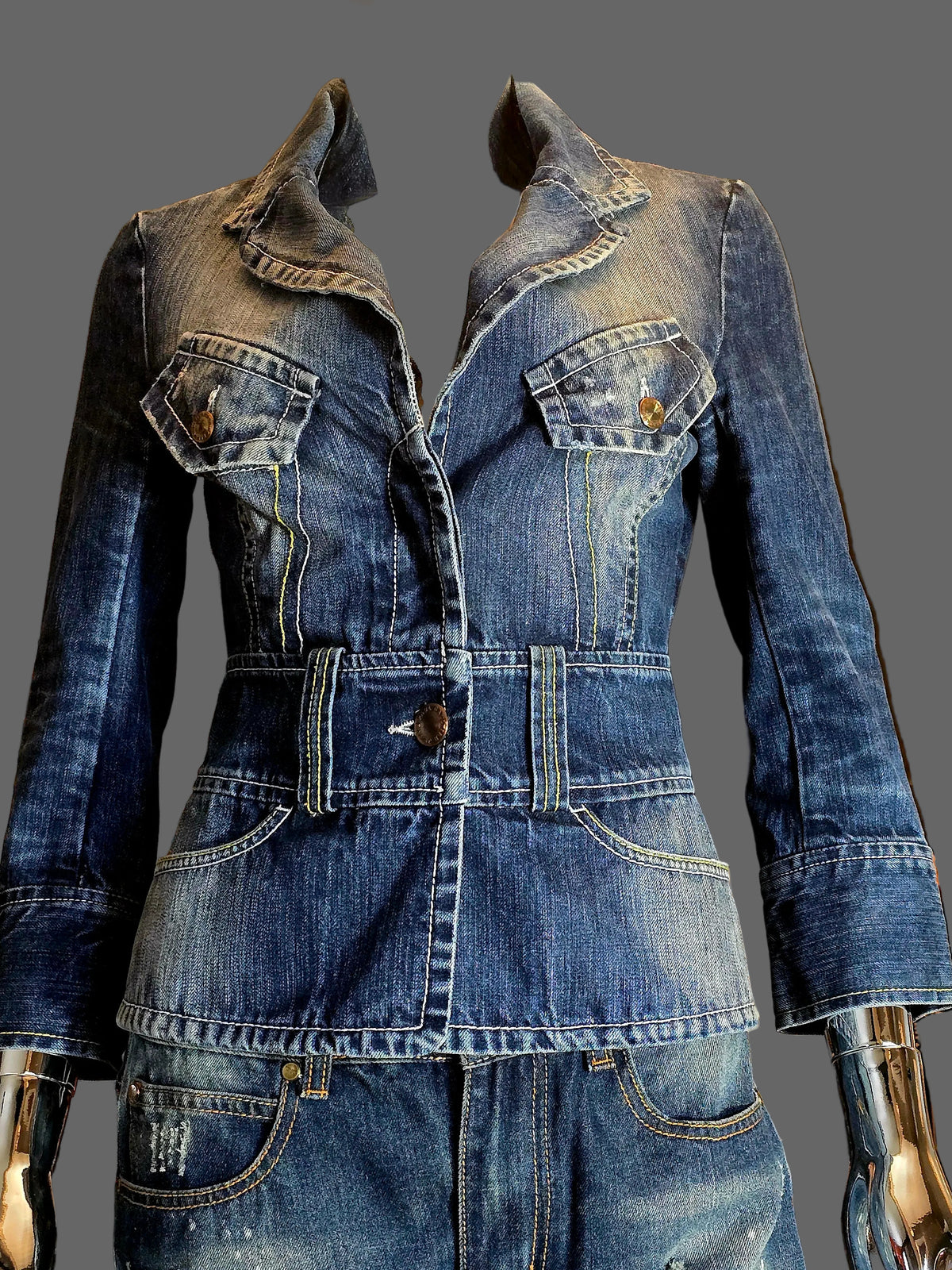 Veste en jean J.P Gauthier - L.F Lusso