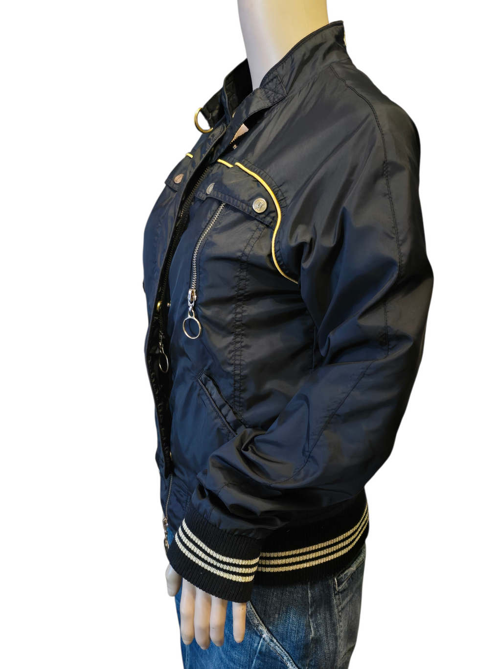 John Galliano – Bomber Noir & Or T38