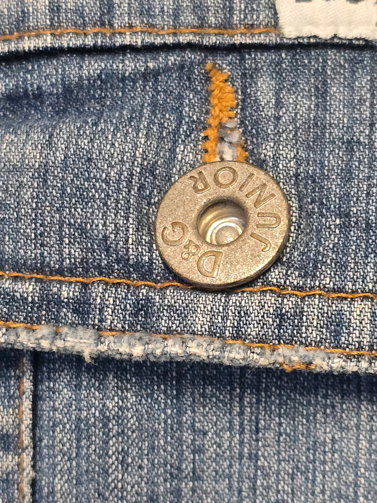 Dolce & Gabbana Junior Lightweight Denim Jacket Size 36