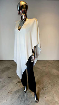 Alexandre Vauthier cape blanche T38-40 neuve - L.F Lusso