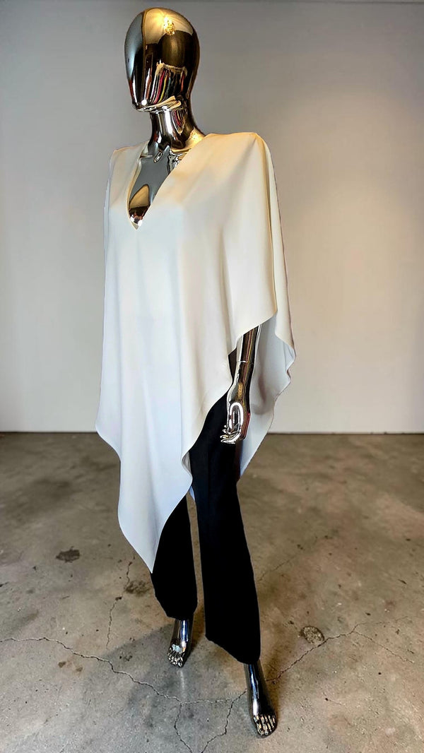 Alexandre Vauthier cape blanche T38-40 neuve - L.F Lusso