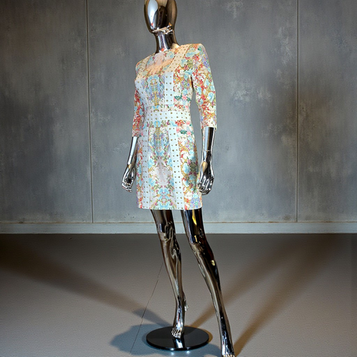 Balmain baroque dress size 38 vintage - L.F Lusso