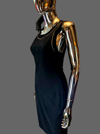 Paco Rabanne robe noire - L.F Lusso