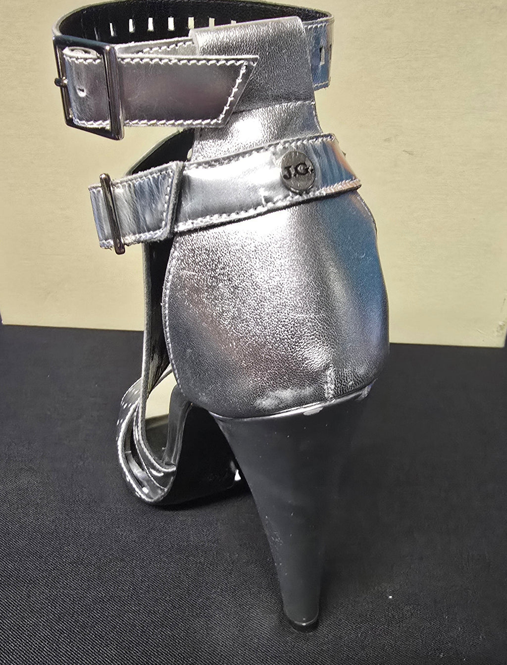 Galliano sandale argent