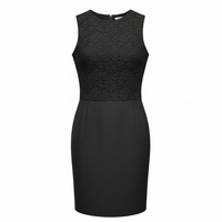 Dolce & Gabanna black dress size 40 vintage - L.F Lusso