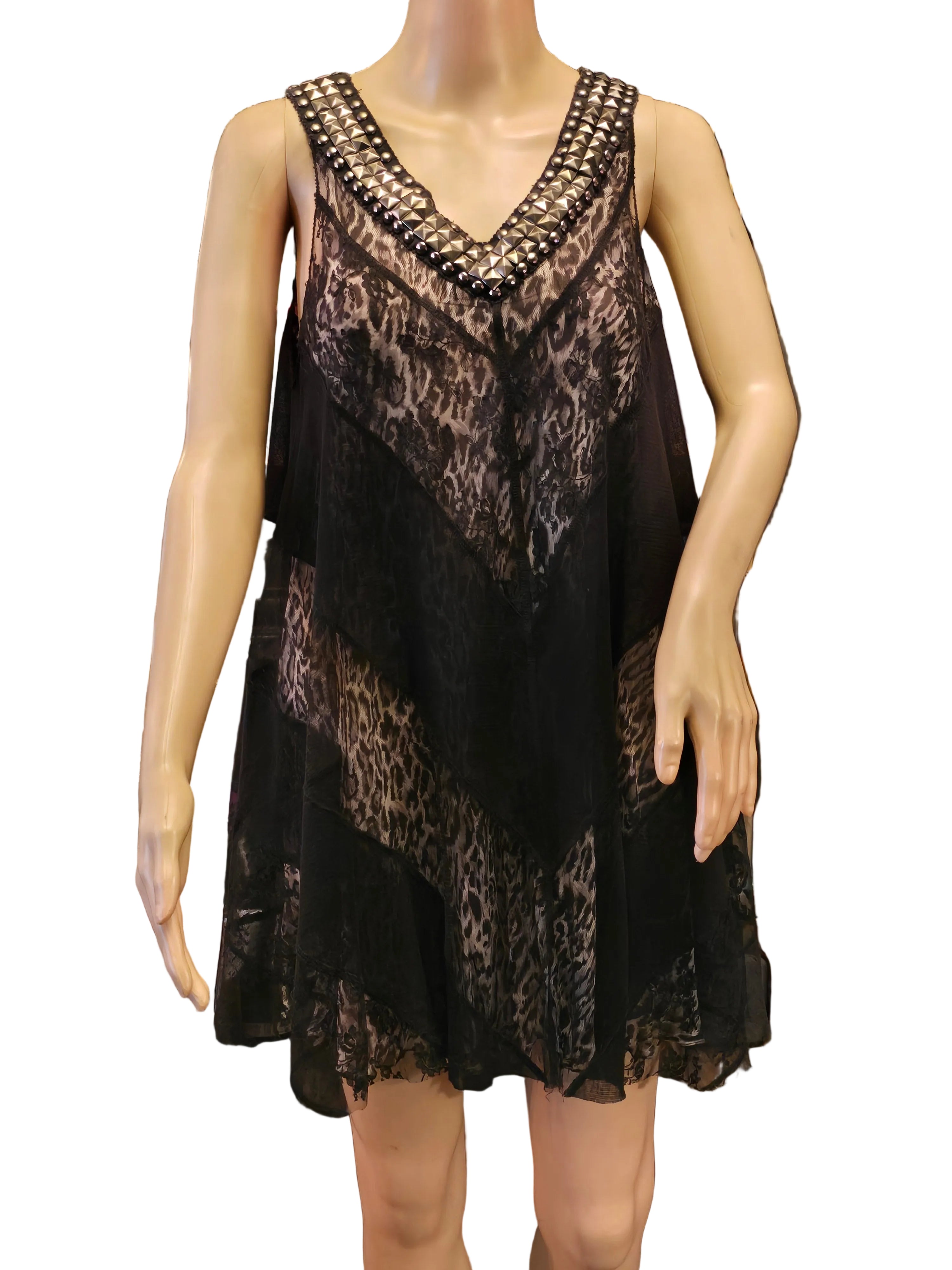 Balmain robe courte en voile