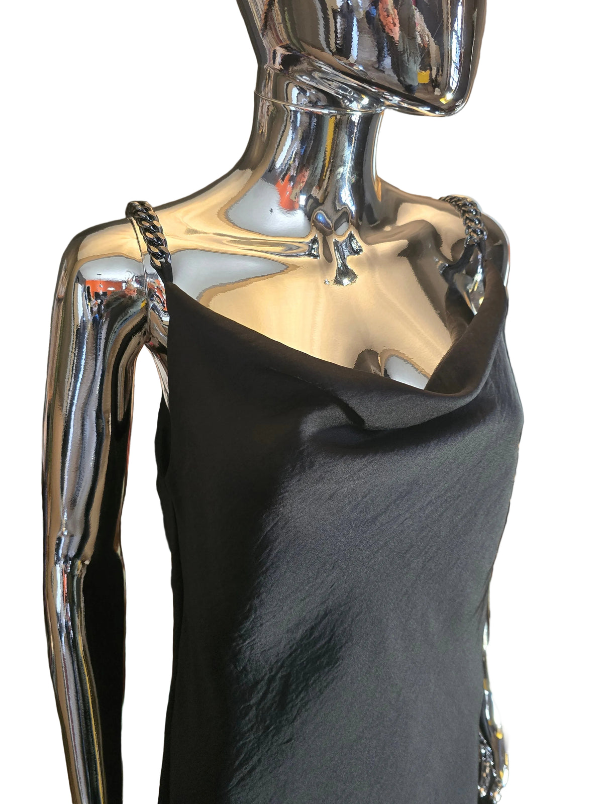 Versace black dress size 40 vintage  L.F Lusso