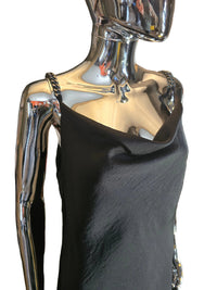 Versace black dress size 40 vintage  L.F Lusso