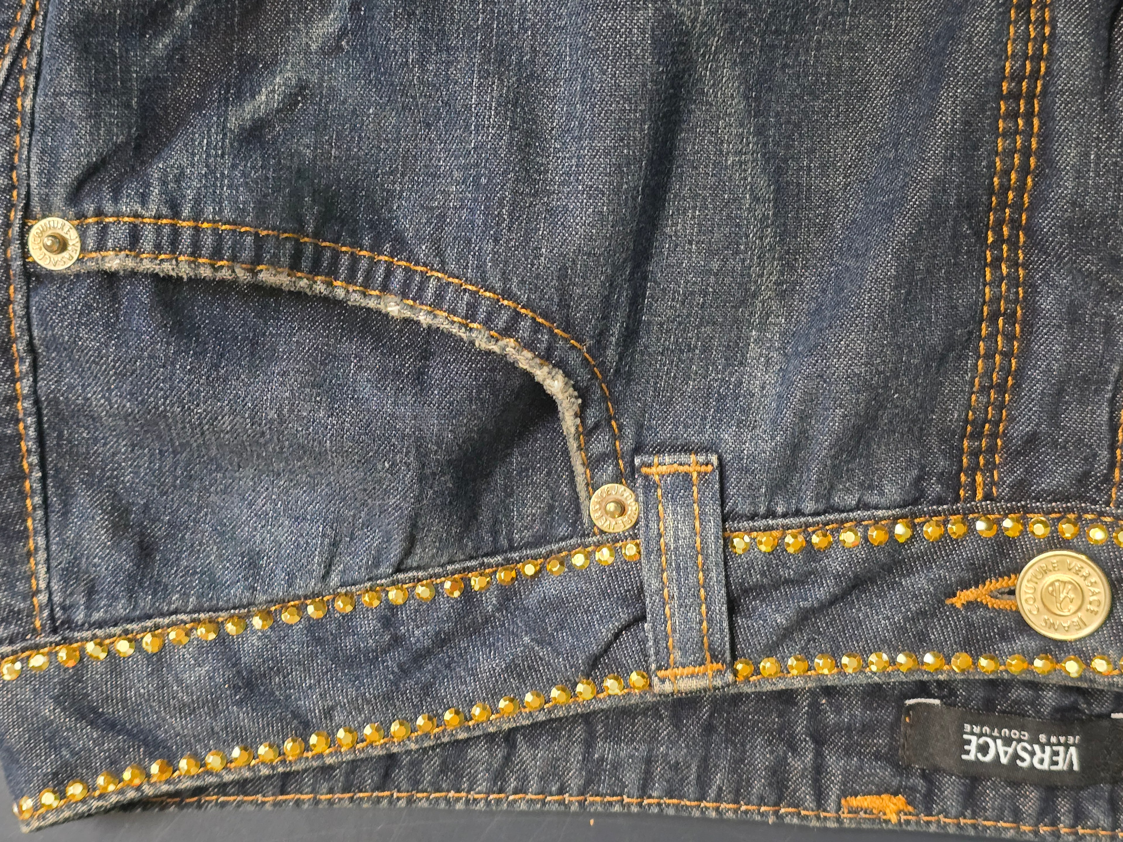 Jupe denin Versace jeans couture