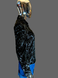 Veste courte noire Versus Versace L.F Lusso 