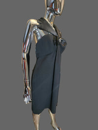 robe décolletée noire Azzaro - L.F Lusso