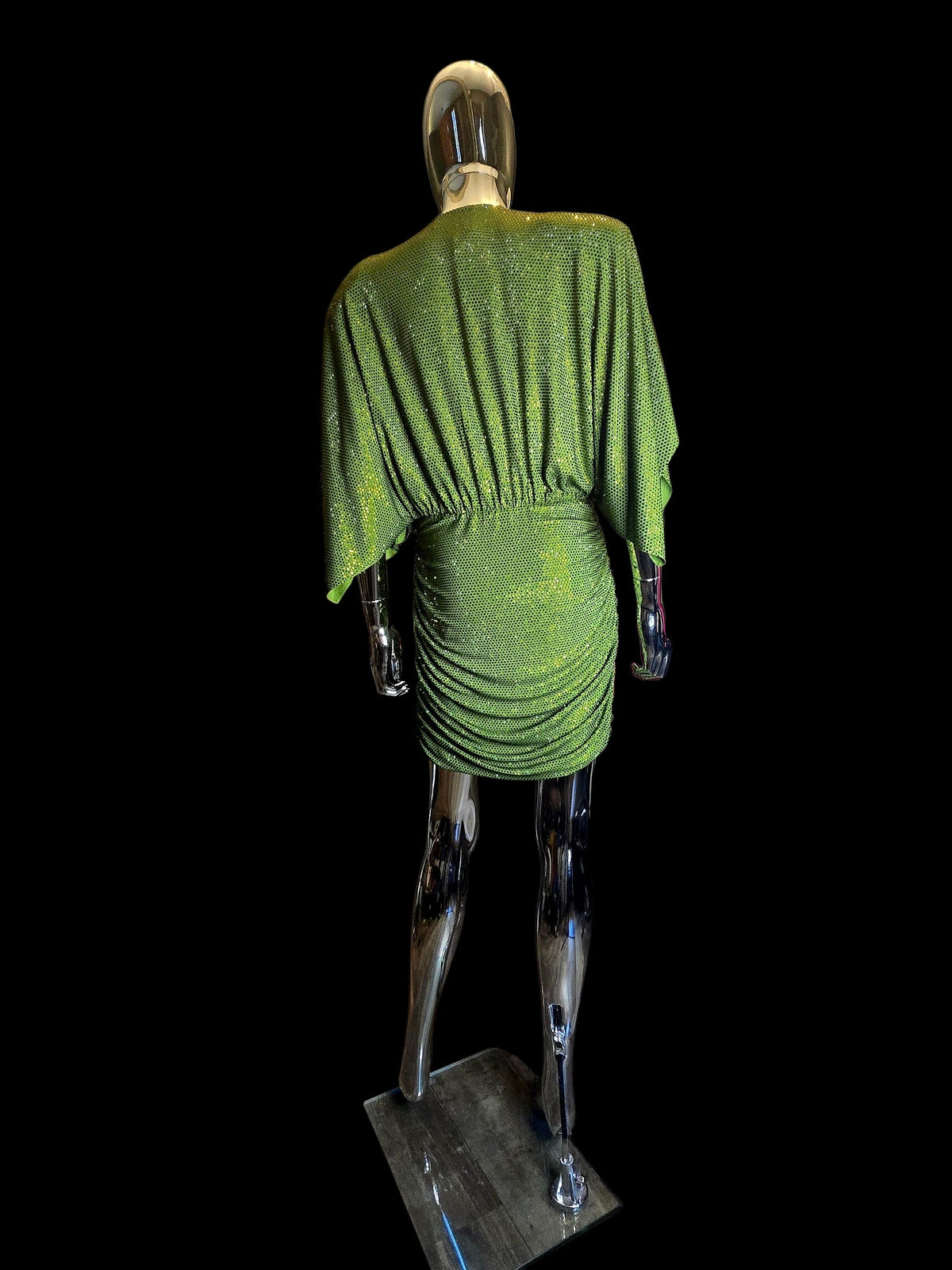 robe courte incrustée de cristaux Alexandre Vauthier - L.F Lusso