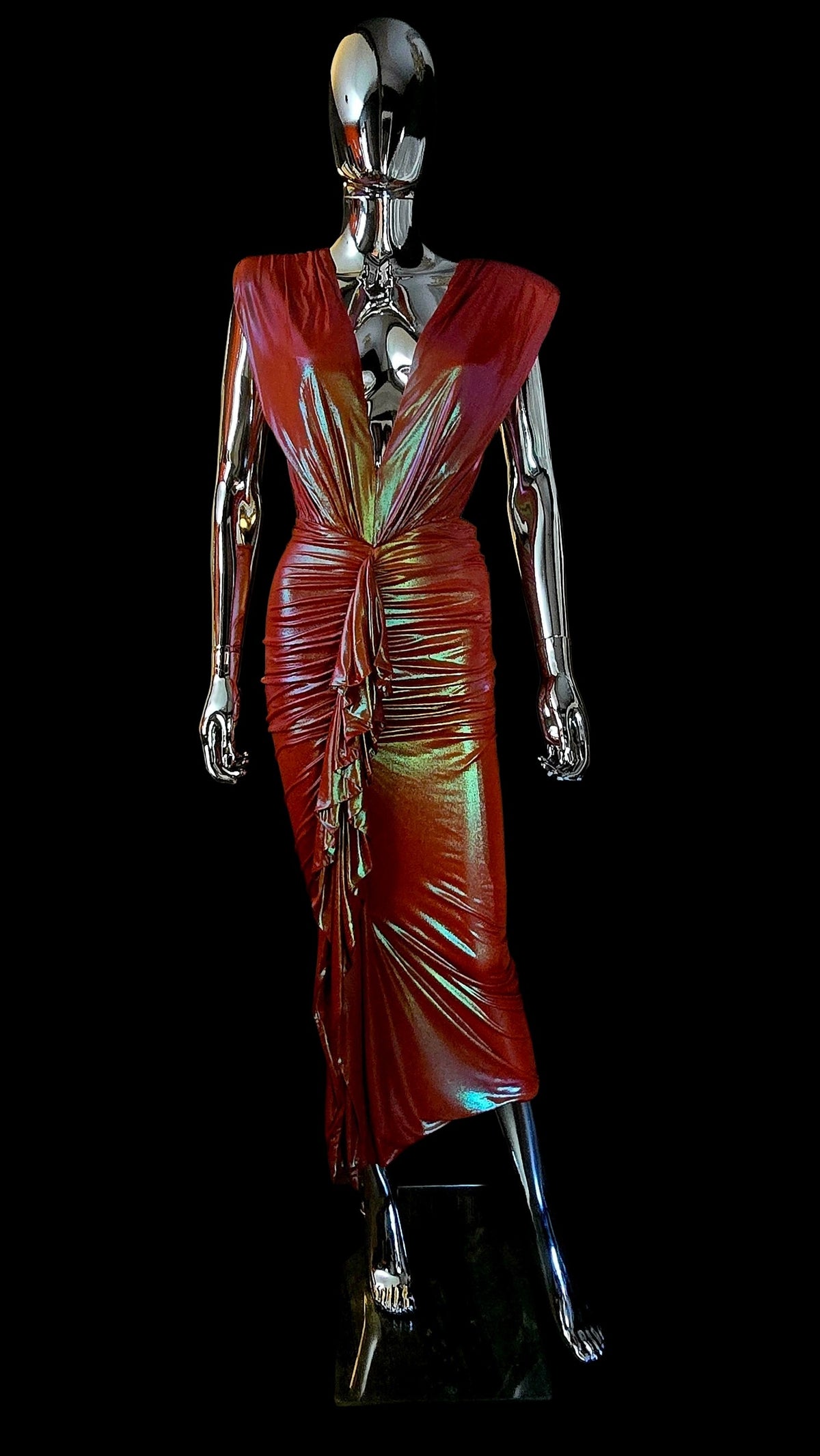 robe asymétrique Alexandre Vauthier L.F Lusso