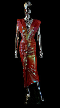 robe asymétrique Alexandre Vauthier L.F Lusso