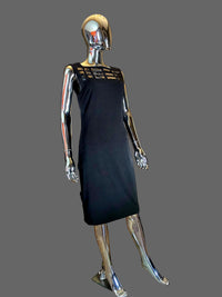 Robe noire Paco Rabanne - L.F Lusso
