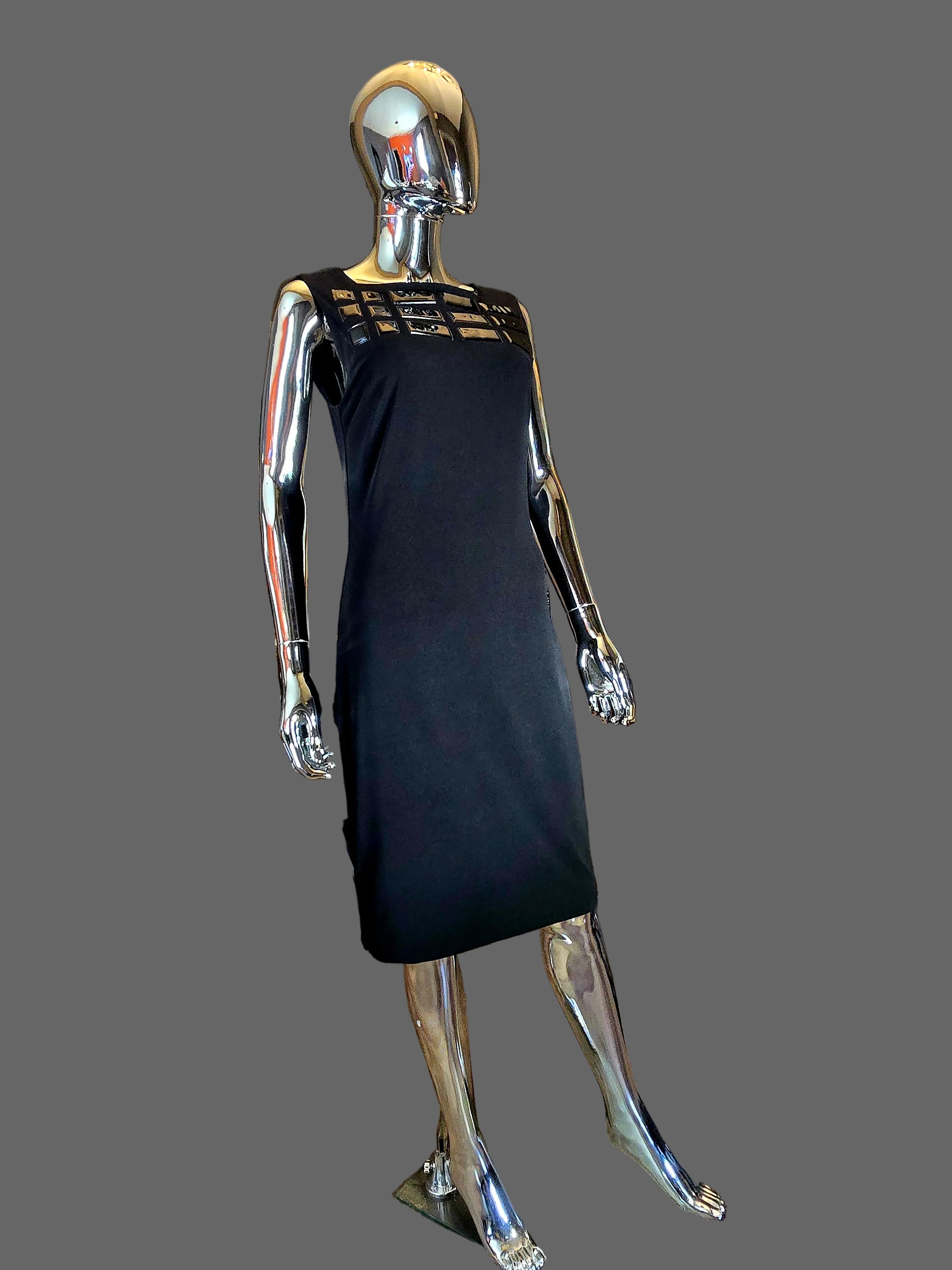 Robe noire Paco Rabanne - L.F Lusso