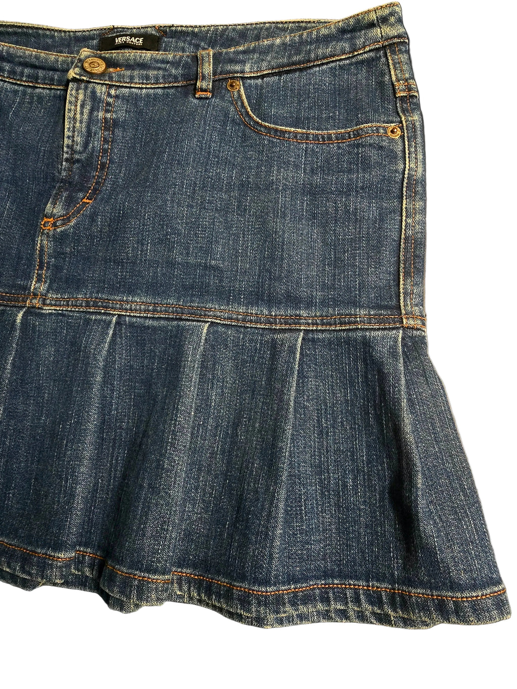 Versace jupe denin