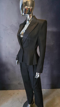tailleur noir T38 neuf - L.F Lusso