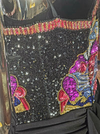 robe de soirée strass Azzaro - L.F Lusso