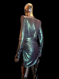 Alexandre Vauthier robe courte verte Métallisée - L.F Lusso