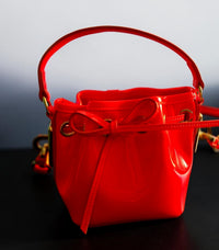 Alexandre Vauthier sac en cuir orange petit model neuf - L.F Lusso