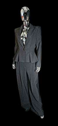 Alexandre Vauthier tailleur noir veste cintrée neuf - L.F Lusso