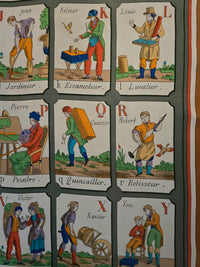 Hermès – Carré de Soie "L'Alphabet des Métiers" 90×90 cm