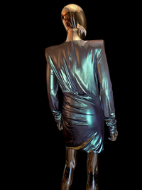 robe verte métallisée Alexandre Vauthier - L.F Lusso