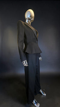 costume pantalon veste noir Alexandre Vauthier  L.F Lusso