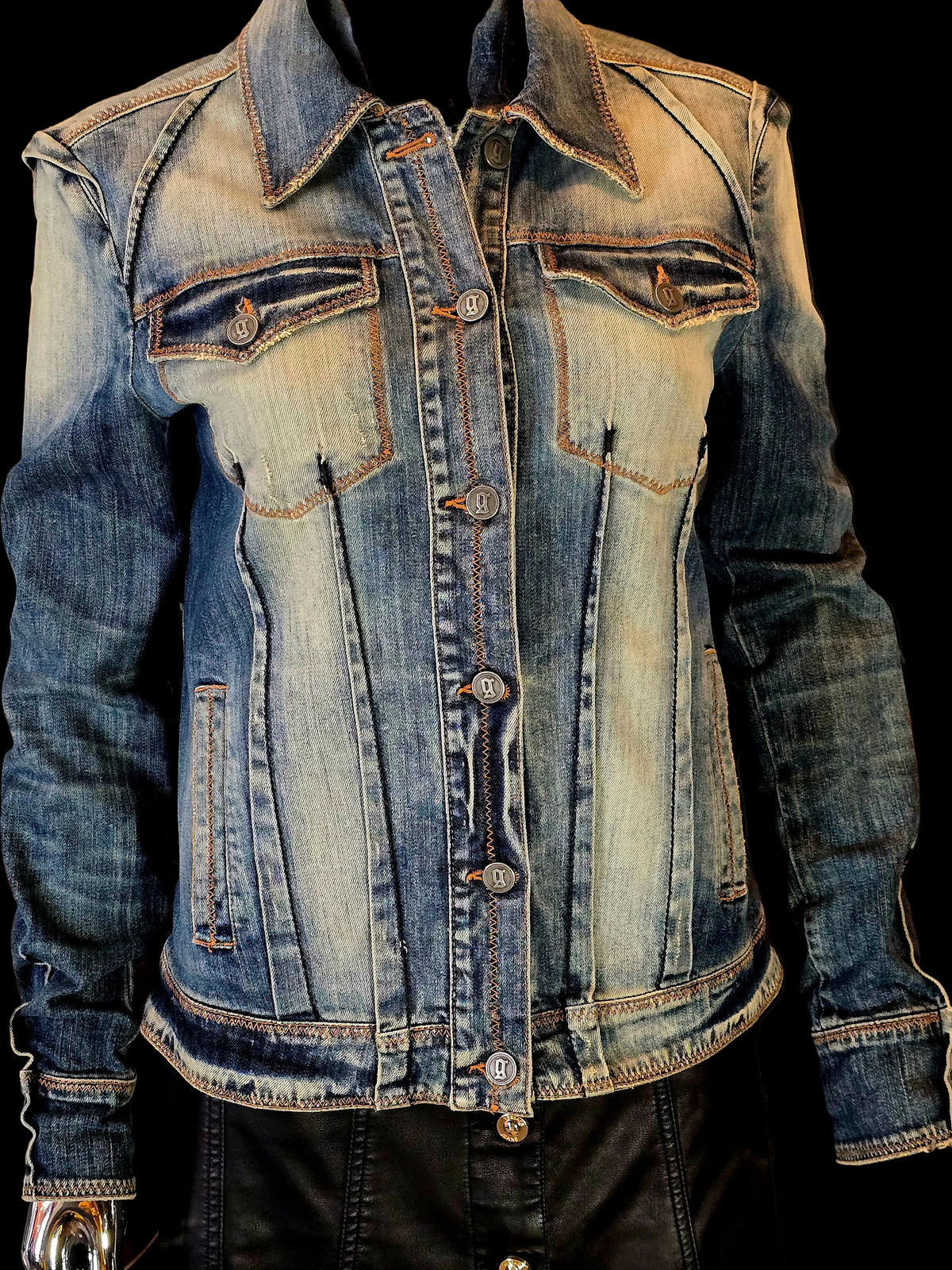 Jhon Galliano veste denim - L.F Lusso