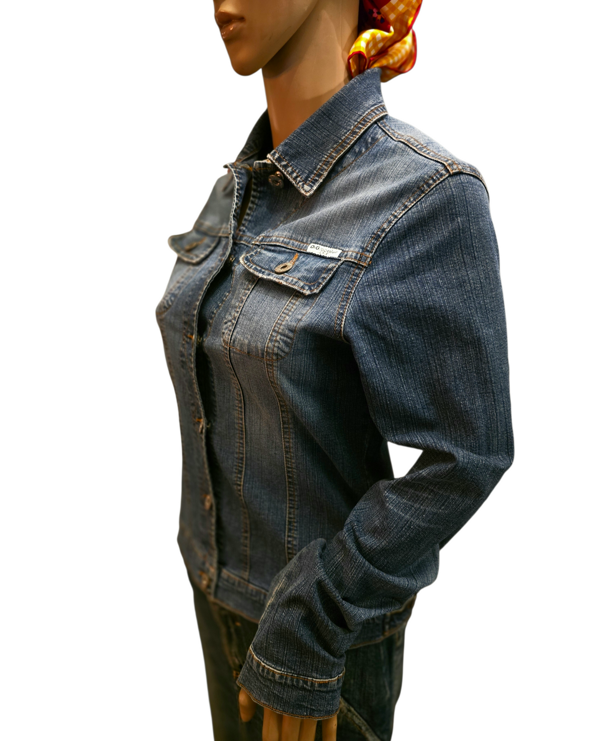 Dolce & Gabanna junior denim jacket size 36 vintage - L.F Lusso