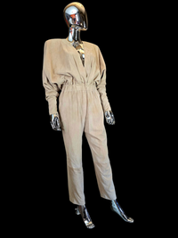 combinaison en daim Alexandre Vauthier - L.F Lusso