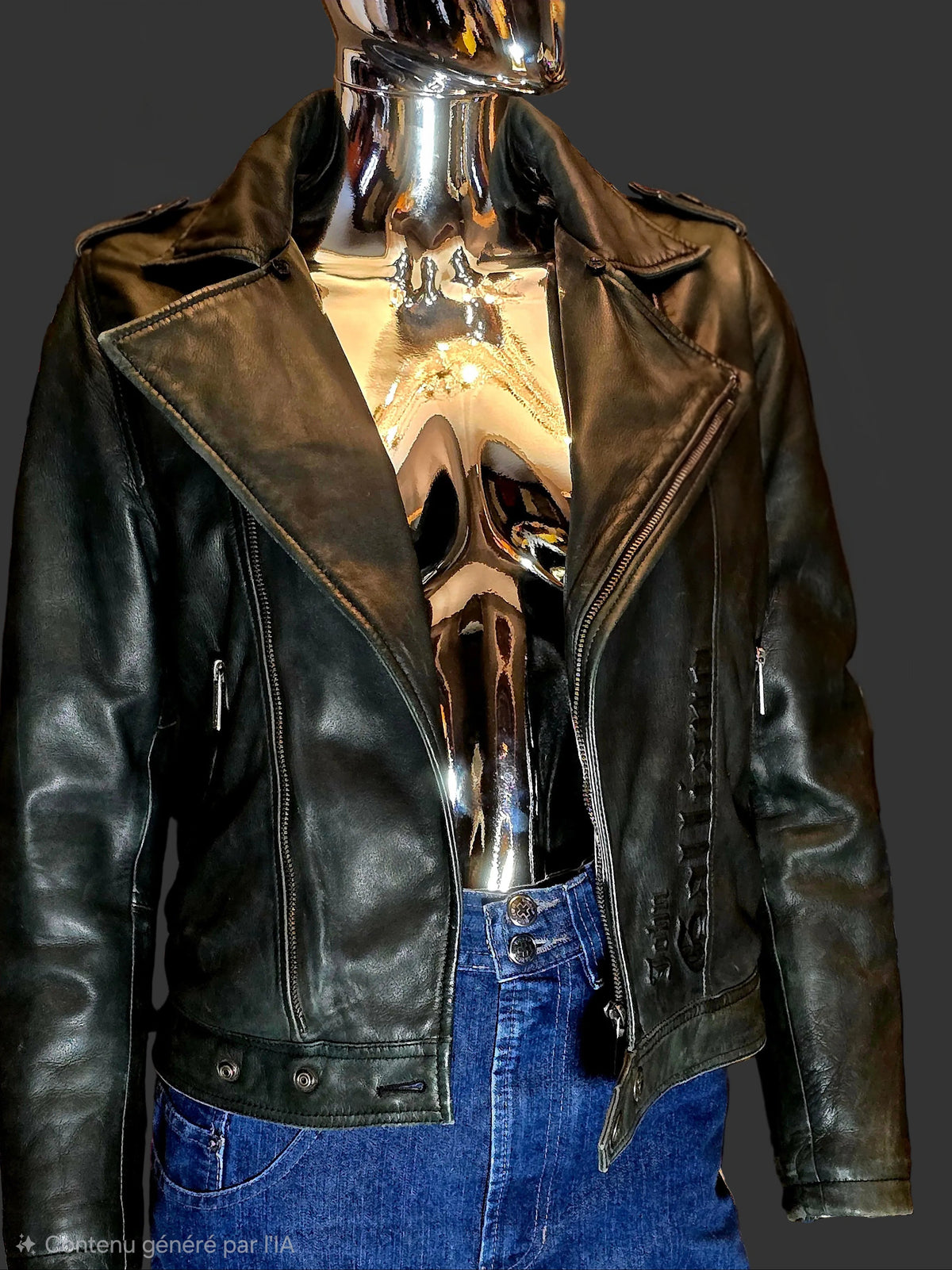Blouson motard John Galliano - L.F Lusso