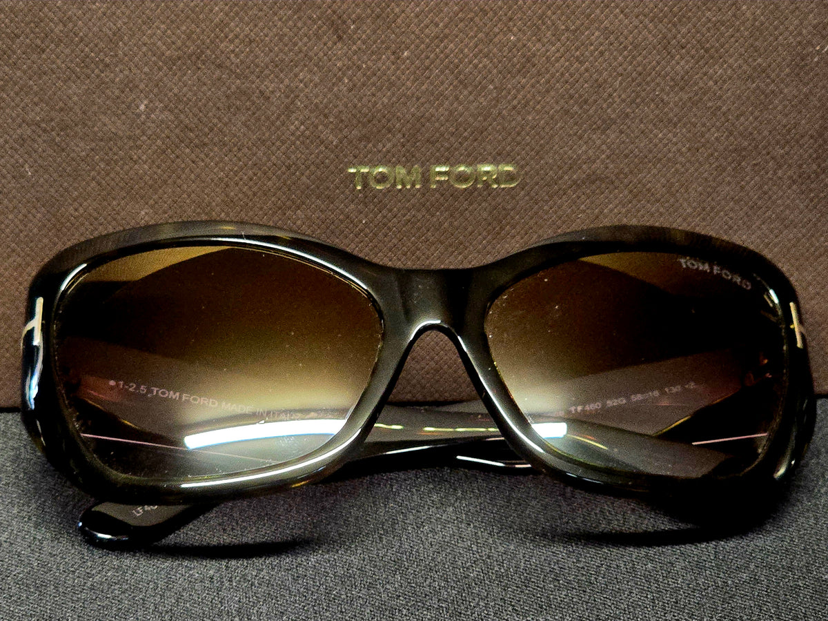 Tom Ford Lunettes de Soleil Marron Foncé Verres Fumés – Neuves