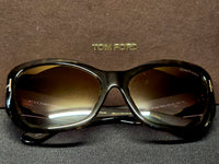 Tom Ford Lunettes de Soleil Marron Foncé Verres Fumés – Neuves