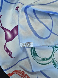 Hermès – Carré de Soie "Faune Létrée" 90×90 cm – 2014
