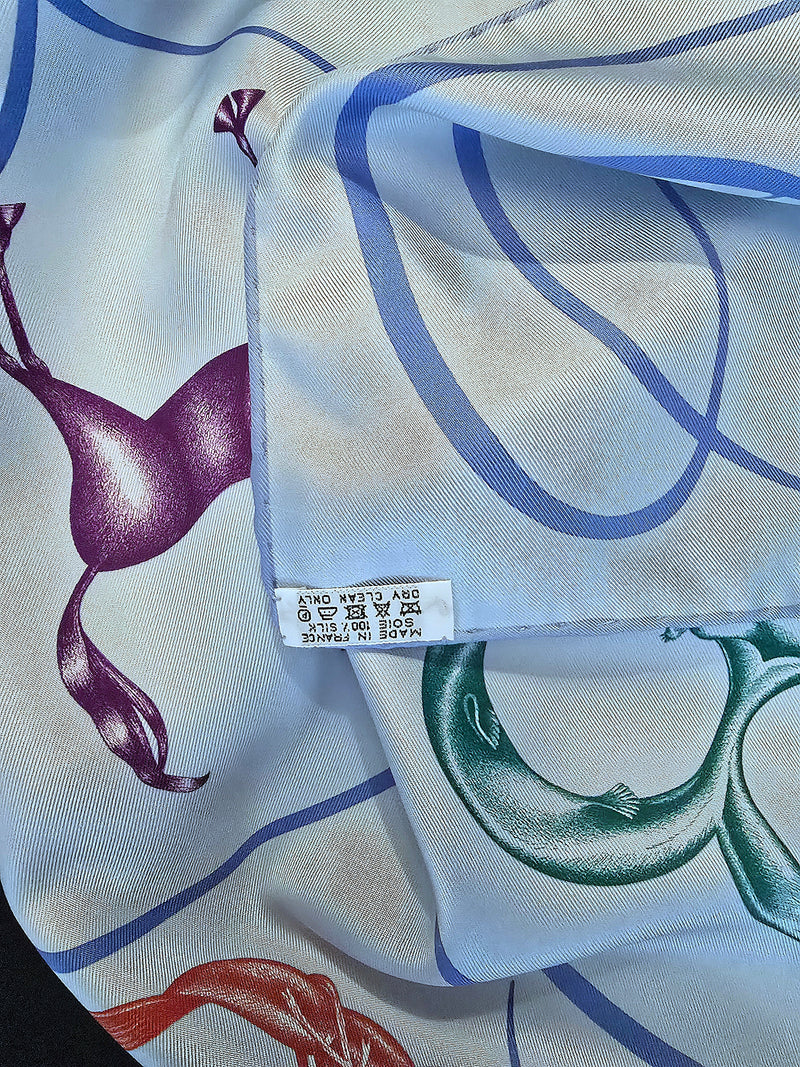 Hermès – Carré de Soie "Faune Létrée" 90×90 cm – 2014
