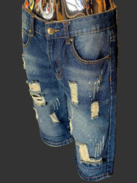 Balmain short en jean - L.F Lusso