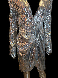 Robe argent Azzaro - L.F Lusso