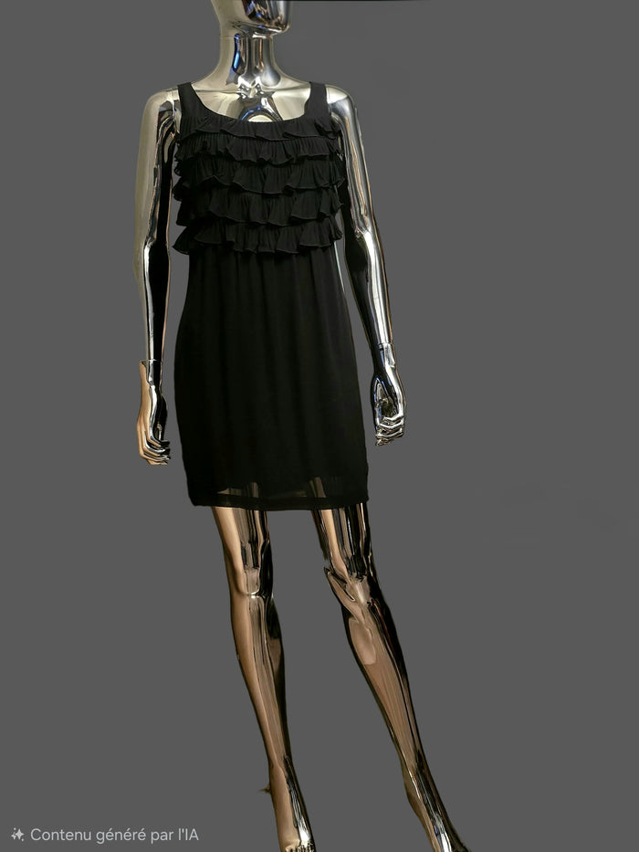 Valentino Oliver black dress size 40 vintage - L.F Lusso