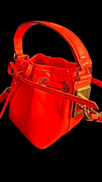 sac en cuir orange neuf - L.F Lusso