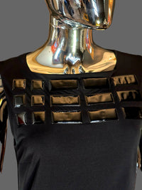 Robe noire Paco Rabanne - L.F Lusso