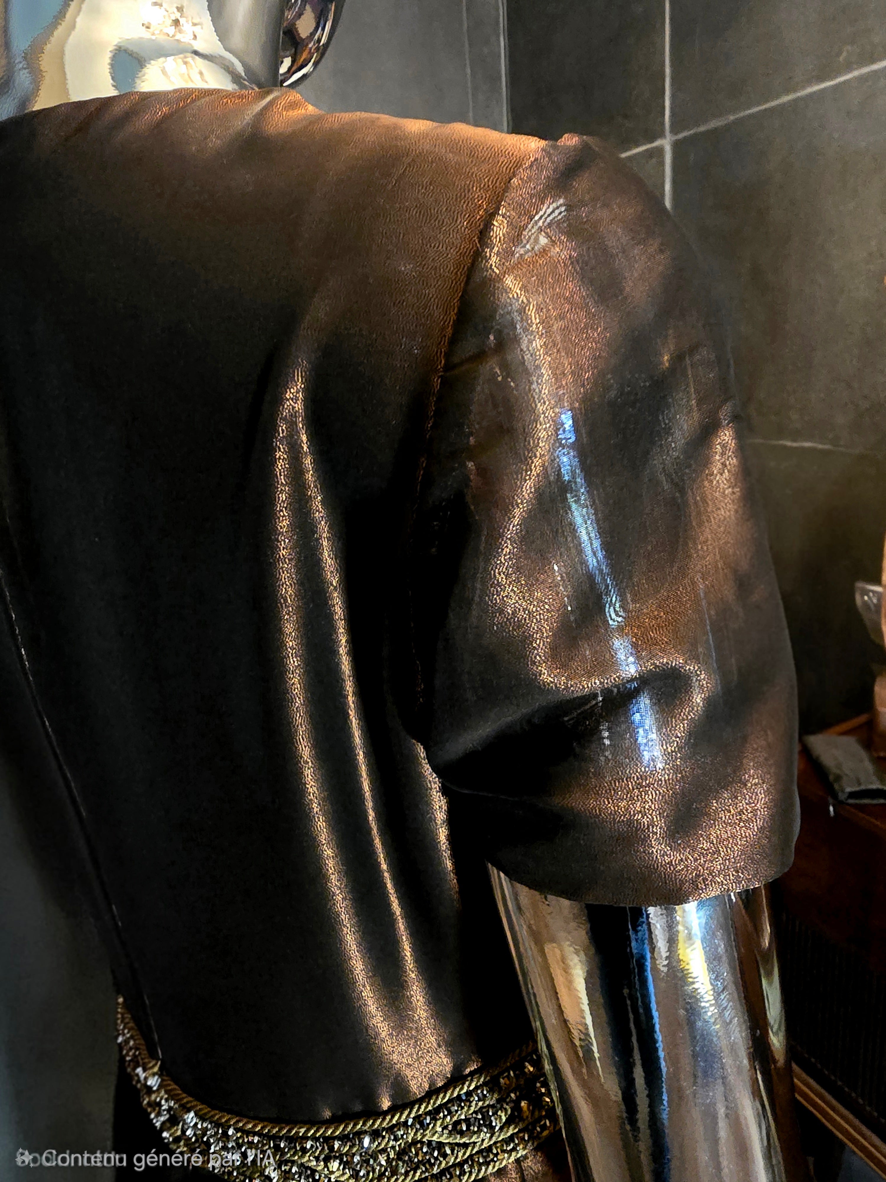 Azzaro robe de soirée en soie T40