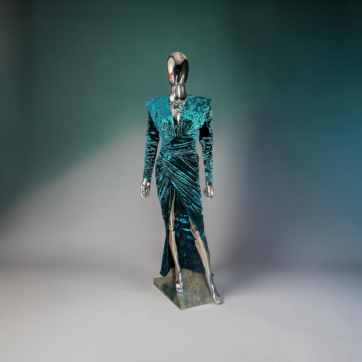 long dress green Alexandre Vauthier - L.F Lusso