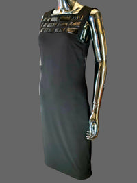 Robe noire collector Paco Rabanne - L.F Lusso