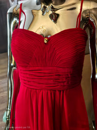 Valentino red dress size 38 vintage - L.F Lusso